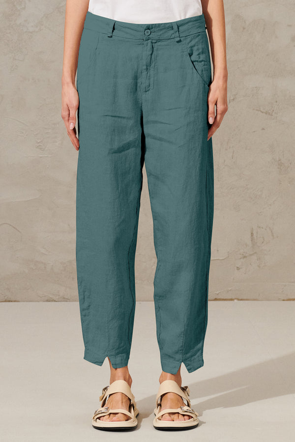 Comfort fit linen trousers | 1011.CFDTRWD131.25