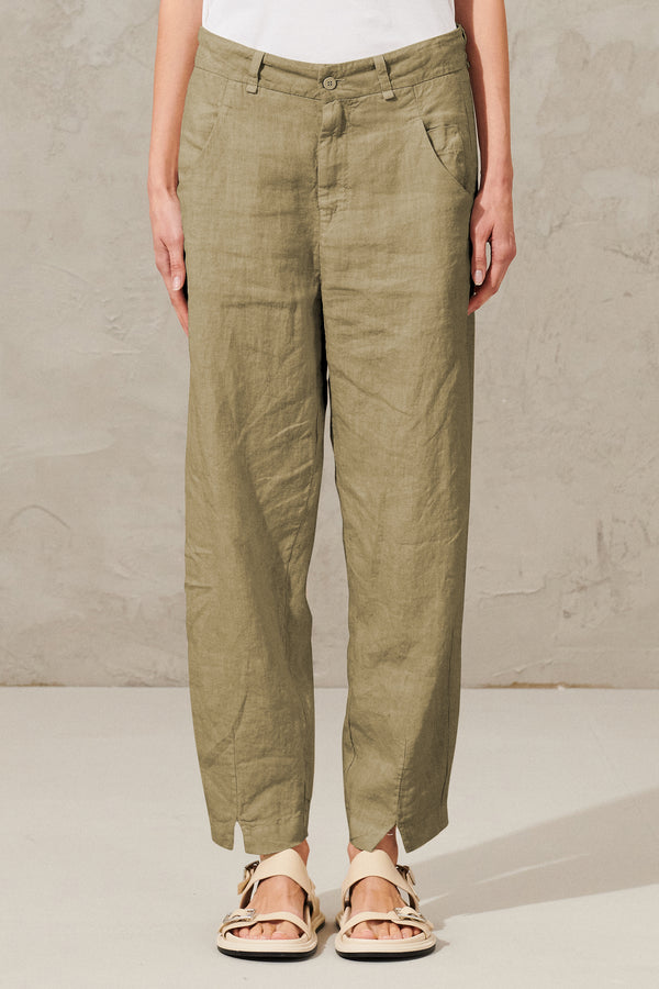 Pantalone in lino comfort fit | 1012.CFDTRXE145.14