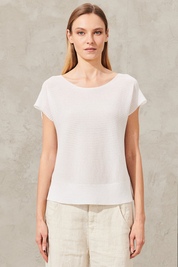 Over knit in modal, silk and polyamide | 1012.CFDTRXN231.00