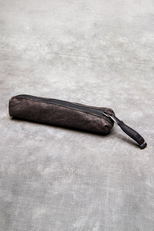 Étui en cuir marbré à coupe brute | 1016.ACCUTRB5007.U07