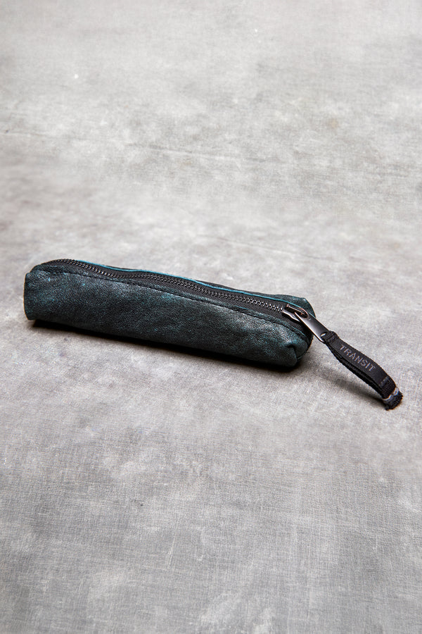 Étui en cuir marbré à coupe brute | 1016.ACCUTRB5007.U08