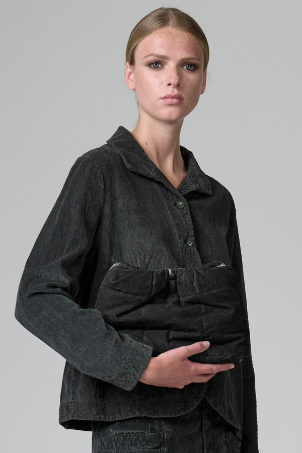 Kleine, gesteppte Tasche aus Baumwollmix, kalt gefärbt mit Magnetverschluss | 1016.BGSDTRBT295E.110