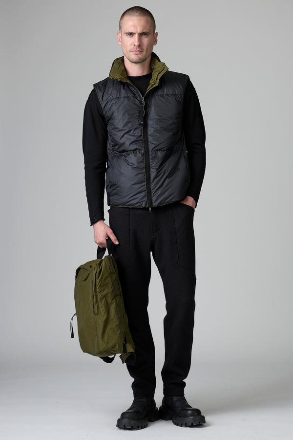 Water repellent, cotton and polyamide backpack with cold dyeing and cotton webbing details | 1016.BGSUTRB4000.U04