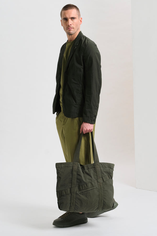 Borsone in tela di cotone crepe elastico | 1017.BGSUTRC4002.U04