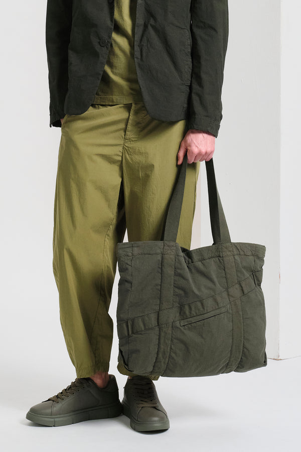 Borsone in tela di cotone crepe elastico | 1017.BGSUTRC4002.U04