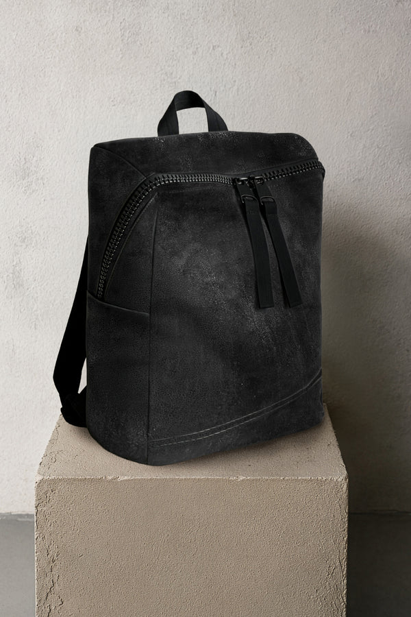 Sac à dos en cuir ciré effet marbré | 1019.BGSUTRE4000.U10