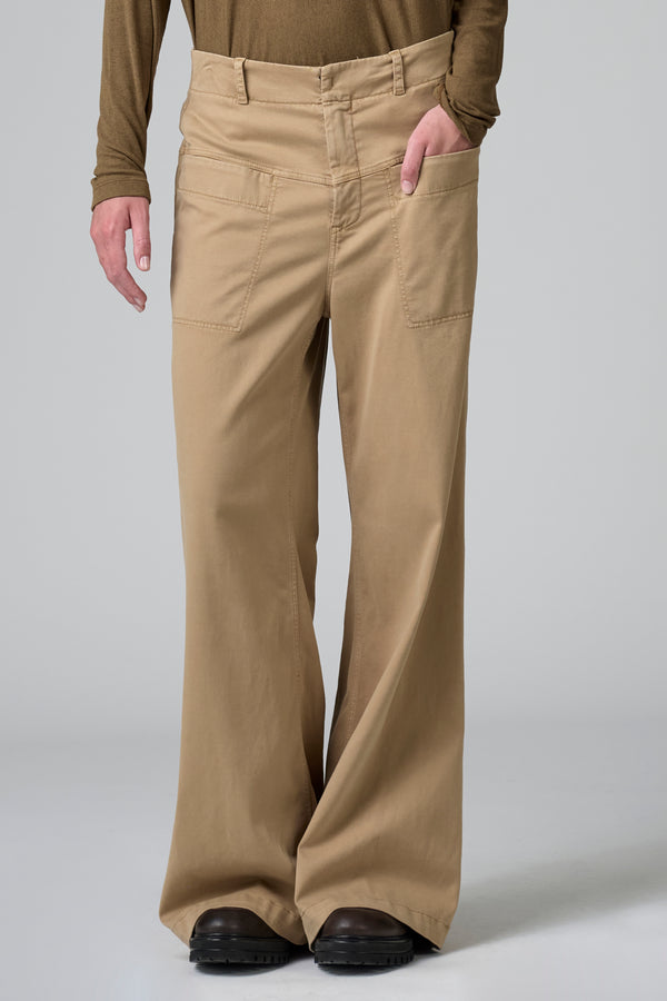 Pantalone regular fit in tencel e cotone stretch | 1016.CFDTDB-5903.140