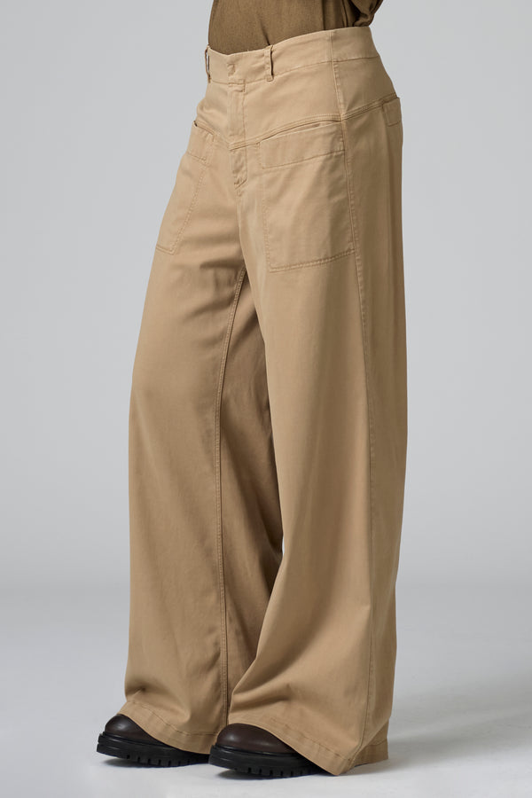 Pantalone regular fit in tencel e cotone stretch | 1016.CFDTDB-5903.140