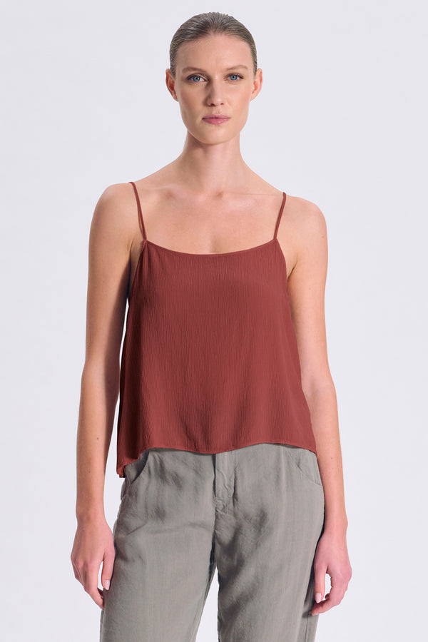 Viscose vest with thin, adjustable straps | 1017.CFDTDC-3107.650