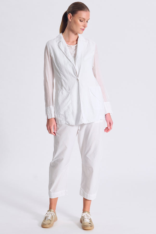 Giacca dalla vestibilità regolare in mussola di cotone | 1017.CFDTDC-5004.110