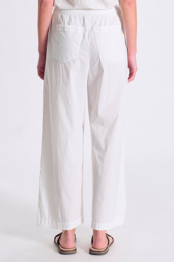 Pantalone dritto in popeline di cotone stretch dalla vestibilità morbida | 1017.CFDTDC-5005.110