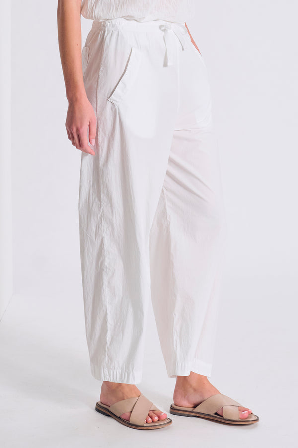 Pantalone dritto in popeline di cotone stretch dalla vestibilità morbida | 1017.CFDTDC-5005.110