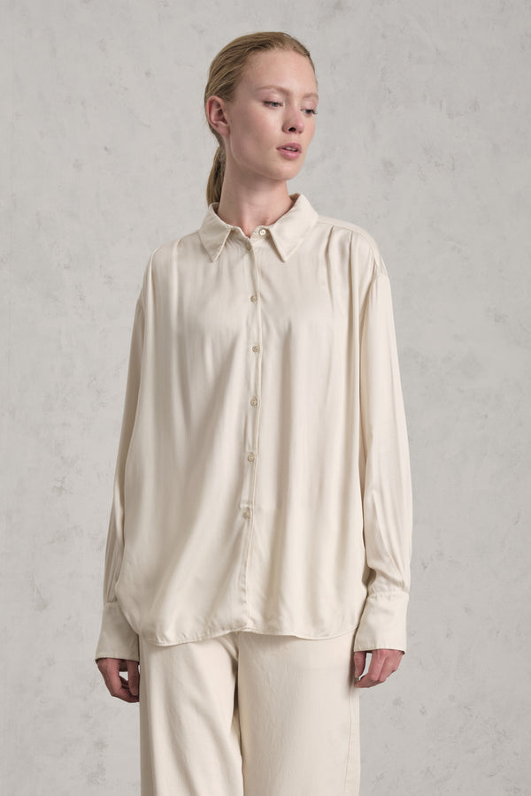 Camicia in raso di viscosa | 1019.CFDTDE-5103.120