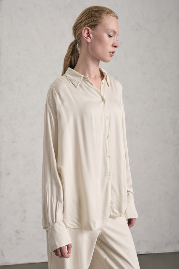 Camicia in raso di viscosa | 1019.CFDTDE-5103.120