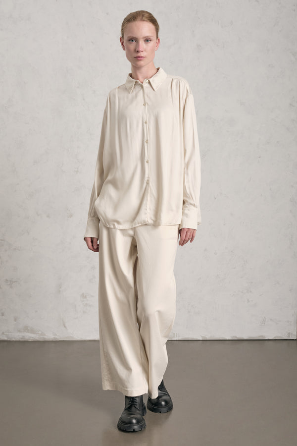 Camicia in raso di viscosa | 1019.CFDTDE-5103.120