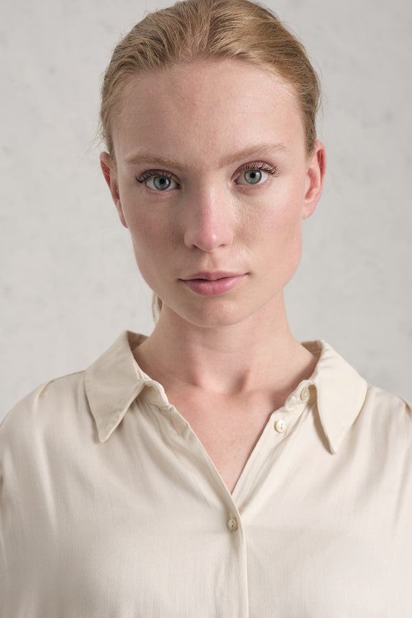 Camicia in raso di viscosa | 1019.CFDTDE-5103.120