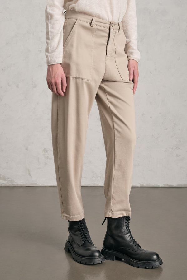 Pantalone in tencel e cotone stretch | 1019.CFDTDE-5901.135