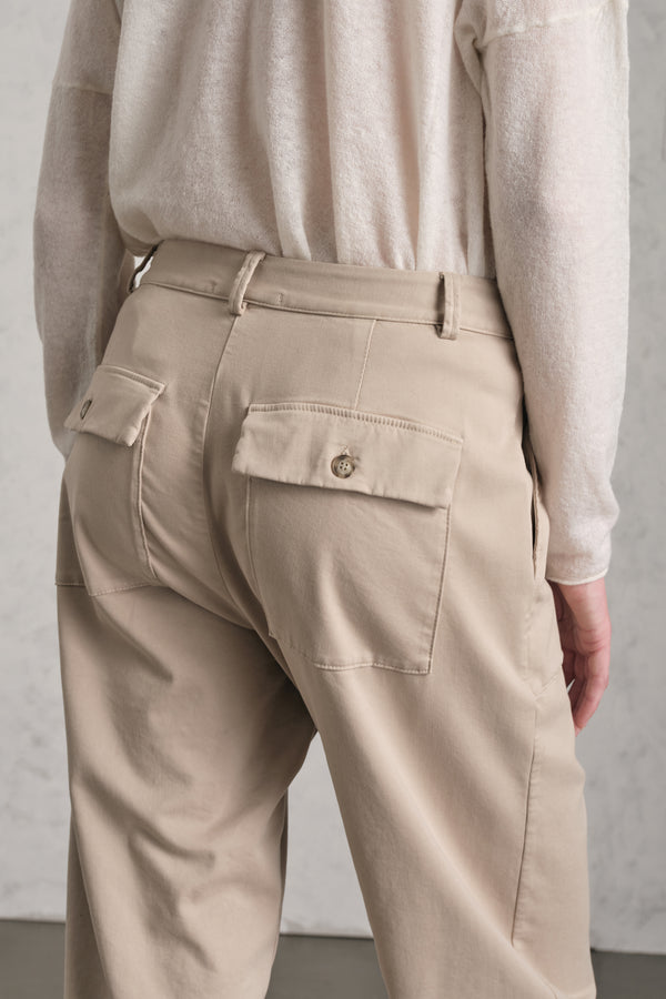 Pantalone in tencel e cotone stretch | 1019.CFDTDE-5901.135