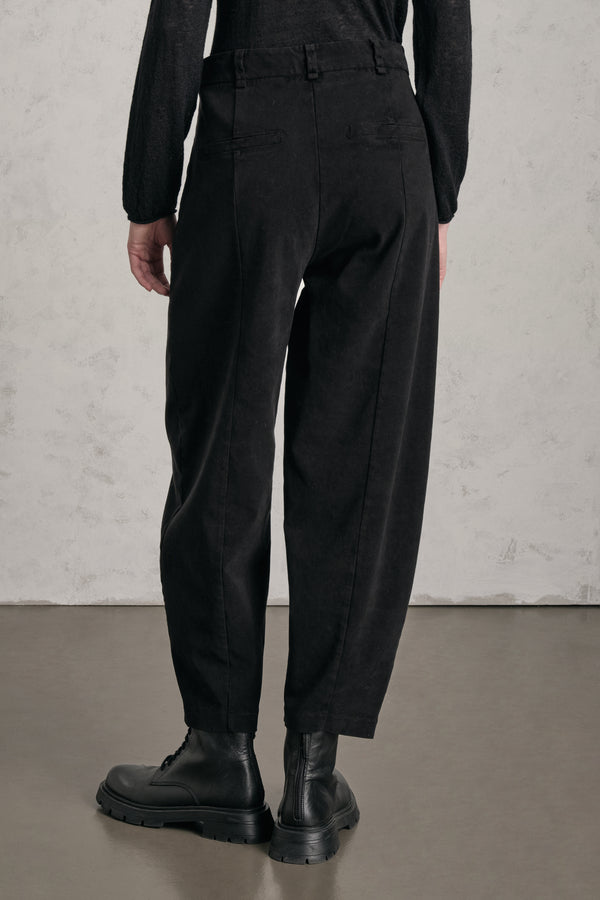 Hose im Relaxed Fit aus elastischem Modal-Tencel-Gewebe | 1019.CFDTDE-6001.901