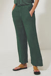 Comfort fit Hose aus leichtem Leinen mit Gummizug in der Taille | 1015.CFDTRAB113.04