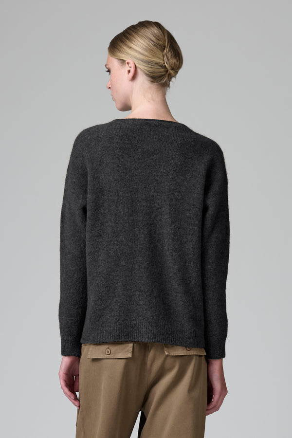 Maglia dalla linea ampia in misto alpaca e lana | 1016.CFDTRB12471.13