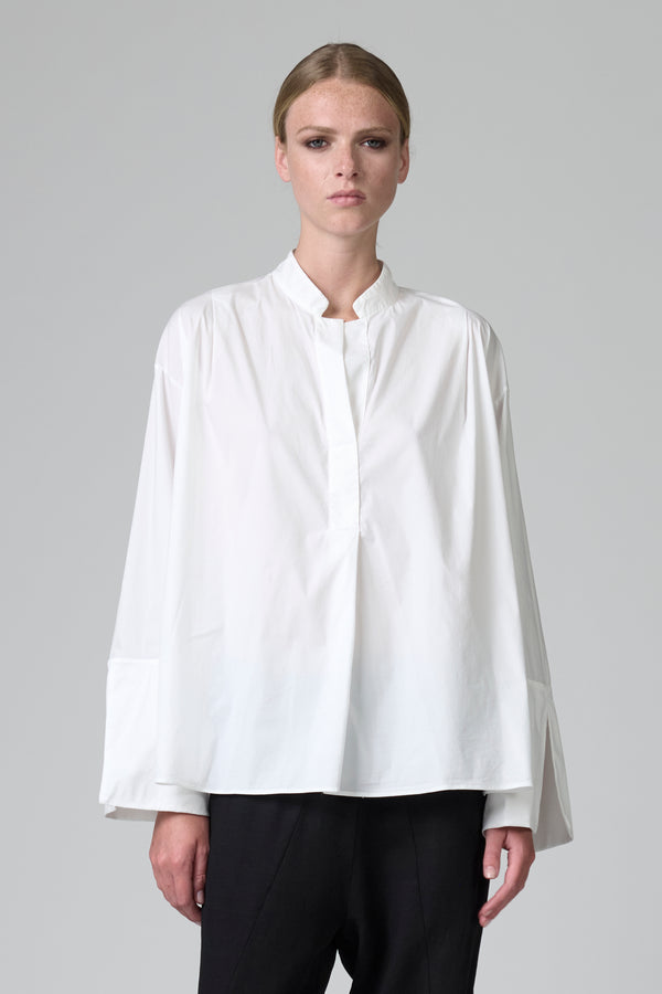 Oversize-Bluse aus Popeline aus Stretch-Baumwolle | 1016.CFDTDB-5003.110