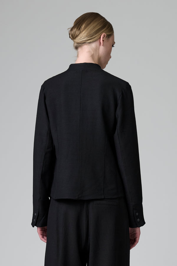 Veste ajustée en laine et viscose stretch | 1016.CFDTRBC120.10