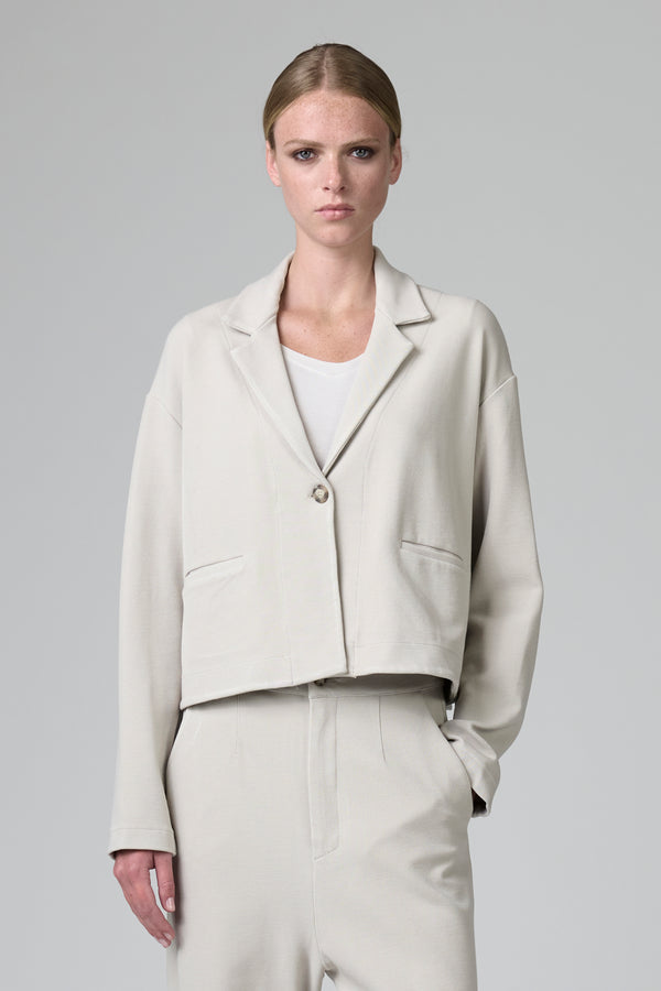 Giacca vestibilità over in jersey di misto viscosa stretch | 1016.CFDTRBH172.01