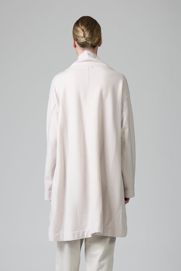 Manteau zippé en drap de laine | 1016.CFDTRBU300.01