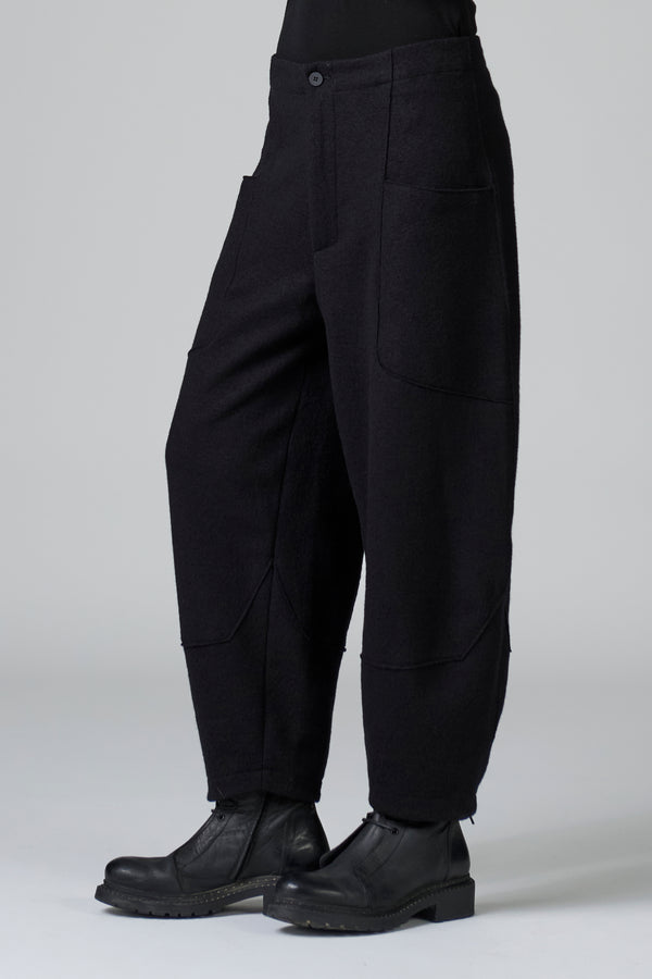 Pantalone ampio in panno di lana | 1016.CFDTRBU303.10