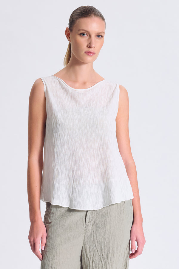 Canotta in maglia di cotone fiammato | 1017.CFDTRC5400.00