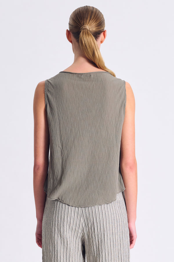 Canotta in maglia di cotone fiammato | 1017.CFDTRC5400.12