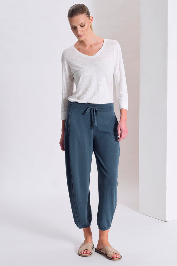 Pantalone comfort fit in maglia di cotone fiammato | 1017.CFDTRC5407.05
