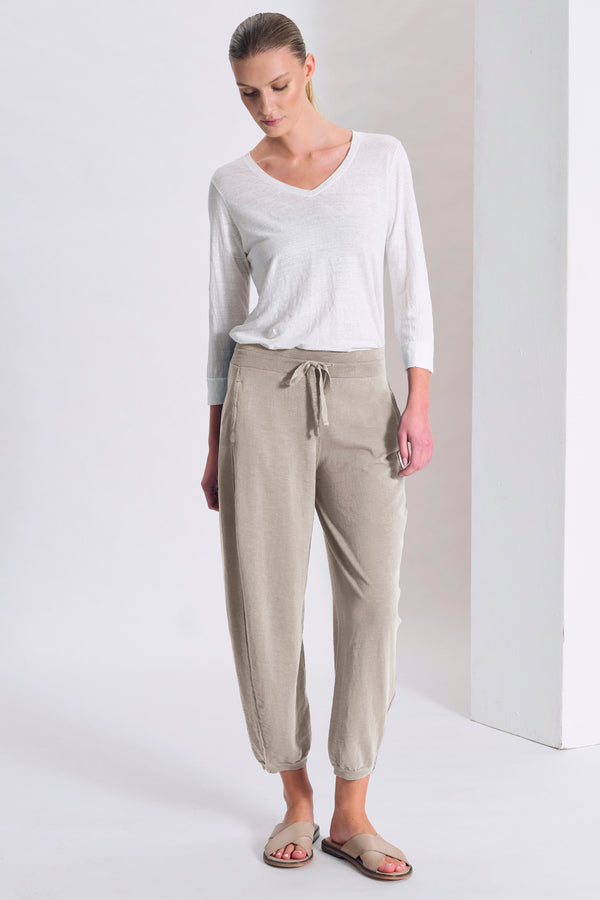 Pantalone comfort fit in maglia di cotone fiammato | 1017.CFDTRC5407.21