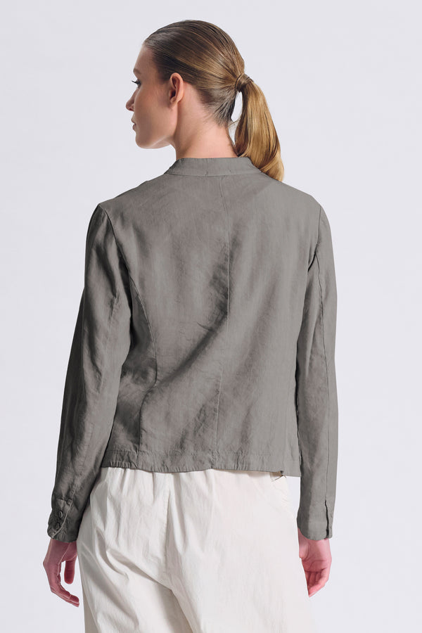 Giacca in lino e viscosa stretch | 1017.CFDTRCC120.12