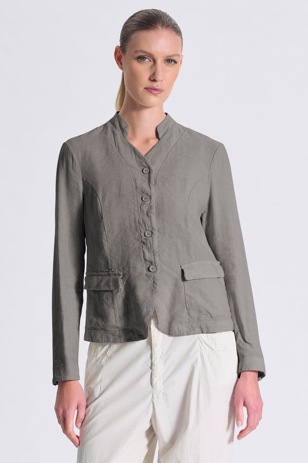 Giacca in lino e viscosa stretch | 1017.CFDTRCC120.12