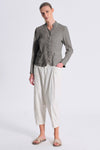 Jacke aus Leinen und Viskose mit Stretchanteil | 1017.CFDTRCC120.12