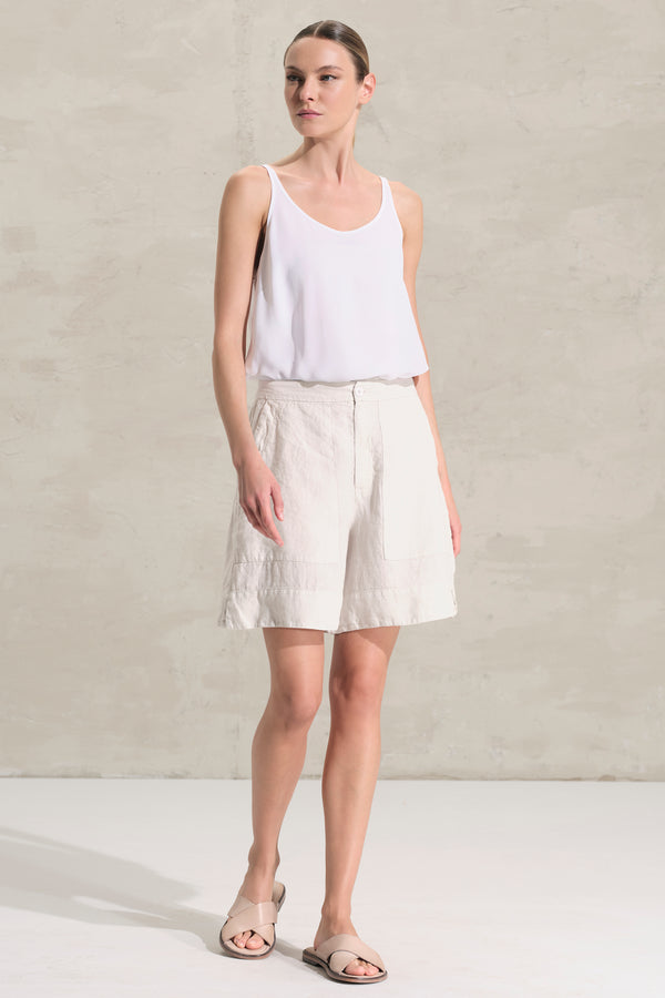 Shorts ampi realizzati in lino | 1017.CFDTRCD1305.01