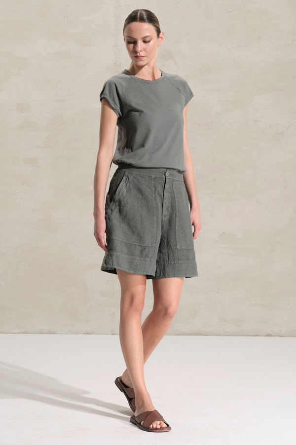 Shorts ampi realizzati in lino | 1017.CFDTRCD1305.04