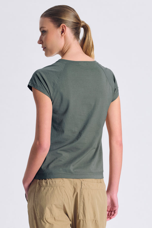 T-shirt girocollo slim fit in jersey di cotone | 1017.CFDTRCF150.04