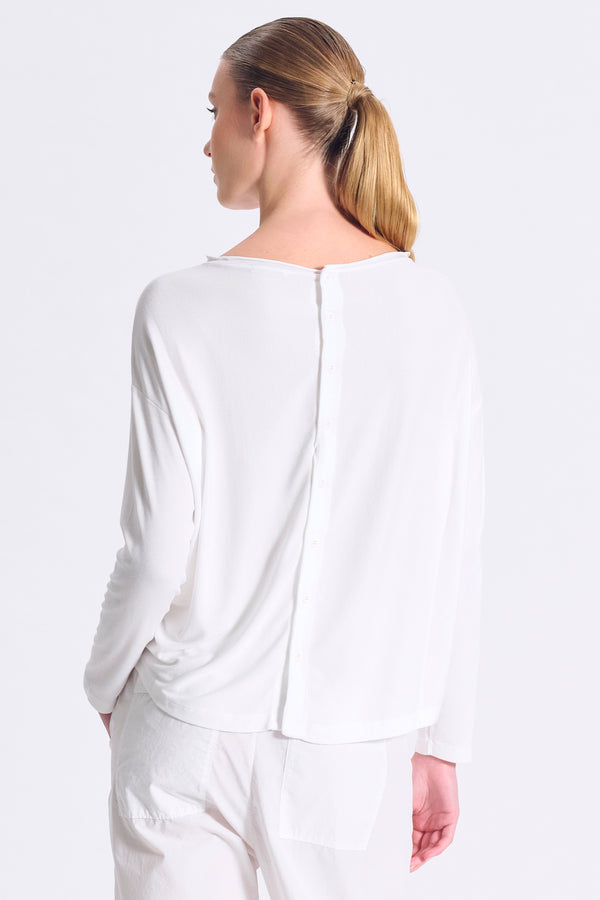 LONGSLEEVE AUS MODALJERSEYMISCHUNG - BEIDSEITIG TRAGBAR | 1017.CFDTRCI181.00