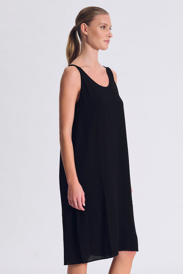 Abito sottoveste lunghezza al polpaccio in viscosa | 1017.CFDTRCL210.10