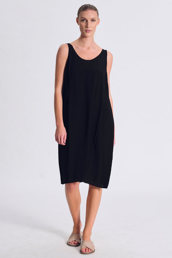 Abito sottoveste lunghezza al polpaccio in viscosa | 1017.CFDTRCL210.10