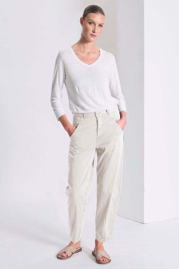 Pantalone comfort fit in cotone e tencel stretch | 1017.CFDTRCO245.01