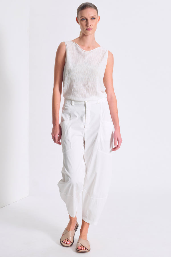 Pantalone comfort fit taglio ergonomico in cotone e tencel stretch | 1017.CFDTRCO247.00