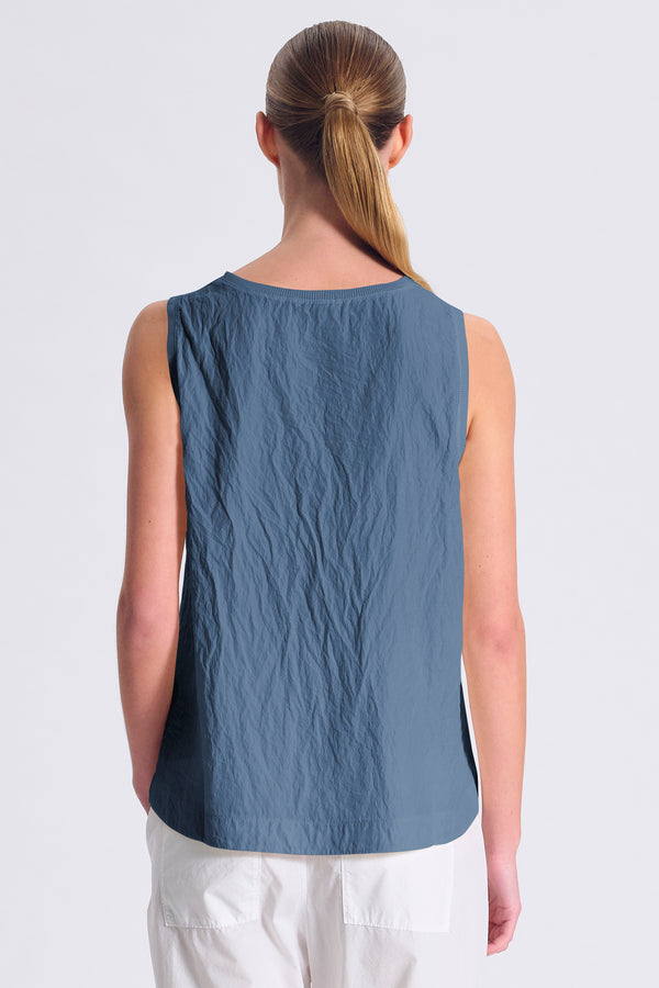 Ausgestelltes Top im Comfort Fit aus Seiden-Mix mit Strickbündchen am Kragen und am Armloch | 1017.CFDTRCV313.05