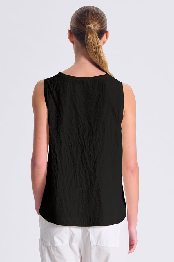 Ausgestelltes Top im Comfort Fit aus Seiden-Mix mit Strickbündchen am Kragen und am Armloch | 1017.CFDTRCV313.10