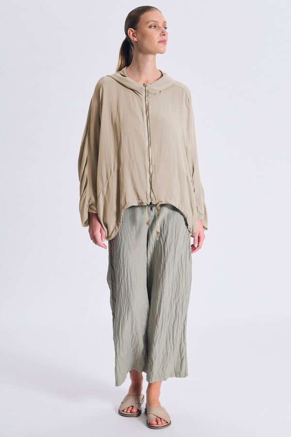 Blouson ample réversible avec manches kimono en soie mélangée | 1017.CFDTRCV319.02