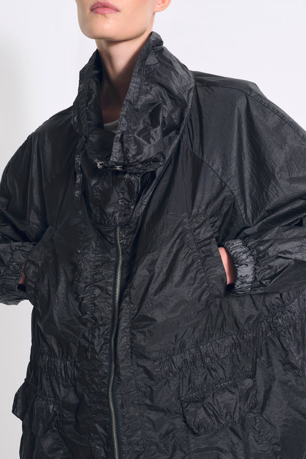 Oversized Trenchcoat aus beschichtetem, zweifarbigem Polyamid | 1017.CFDTRCZ351.10