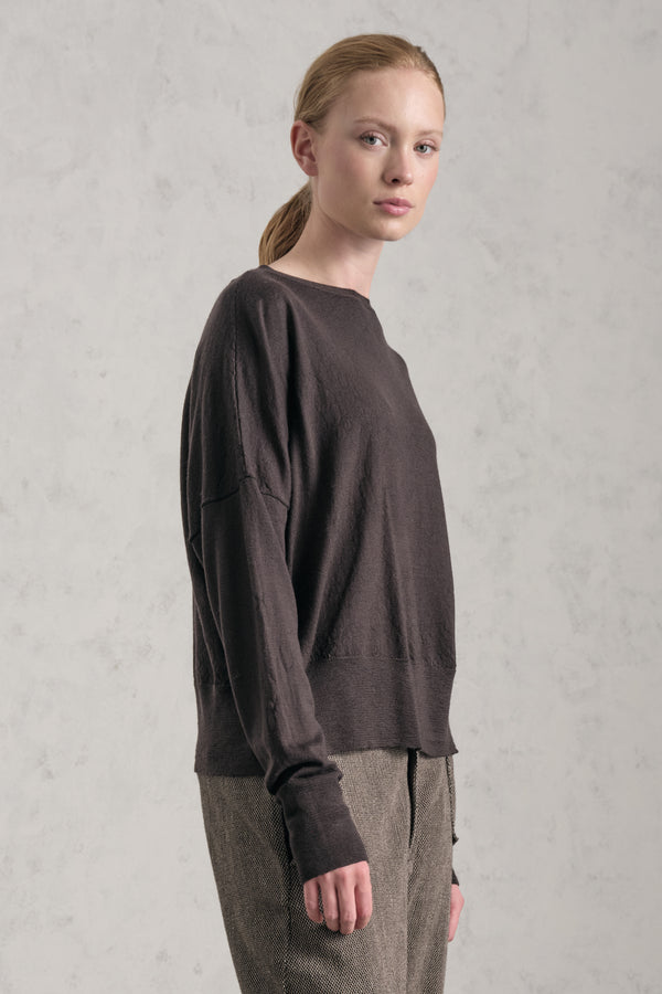 Comfort fit jumper in extra-fine merino wool | 1019.CFDTRE19543.06